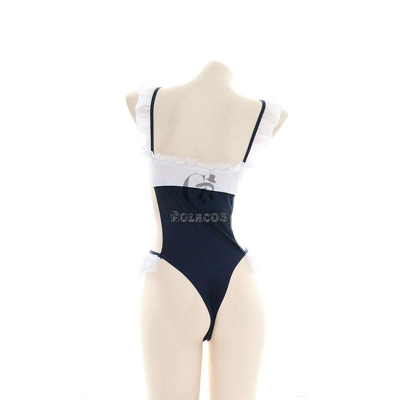 Cute Swimsuit Bodysuit Maid Cosplay Costume