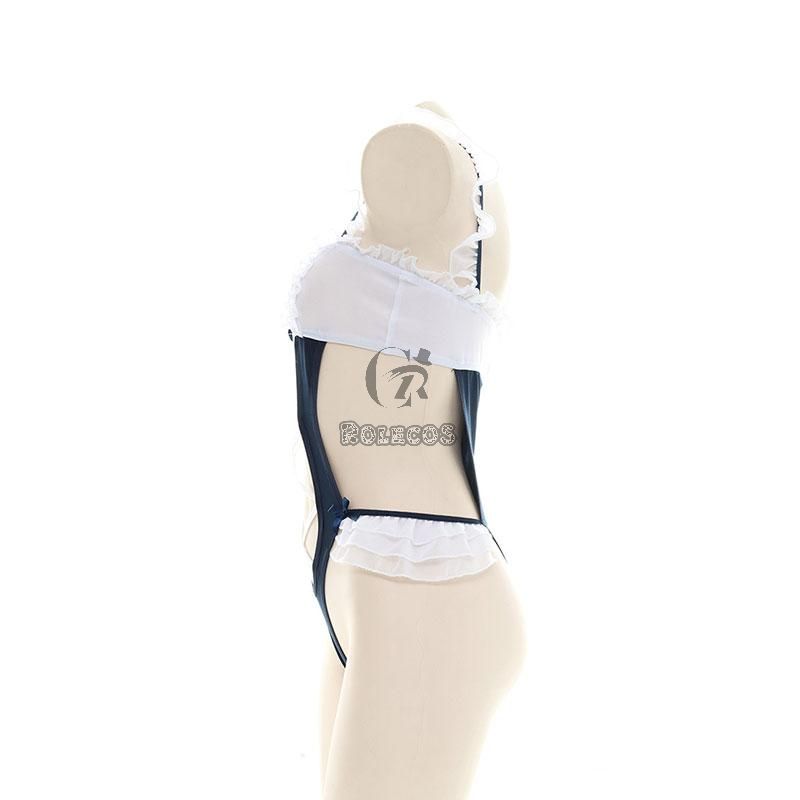 Cute Swimsuit Bodysuit Maid Cosplay Costume