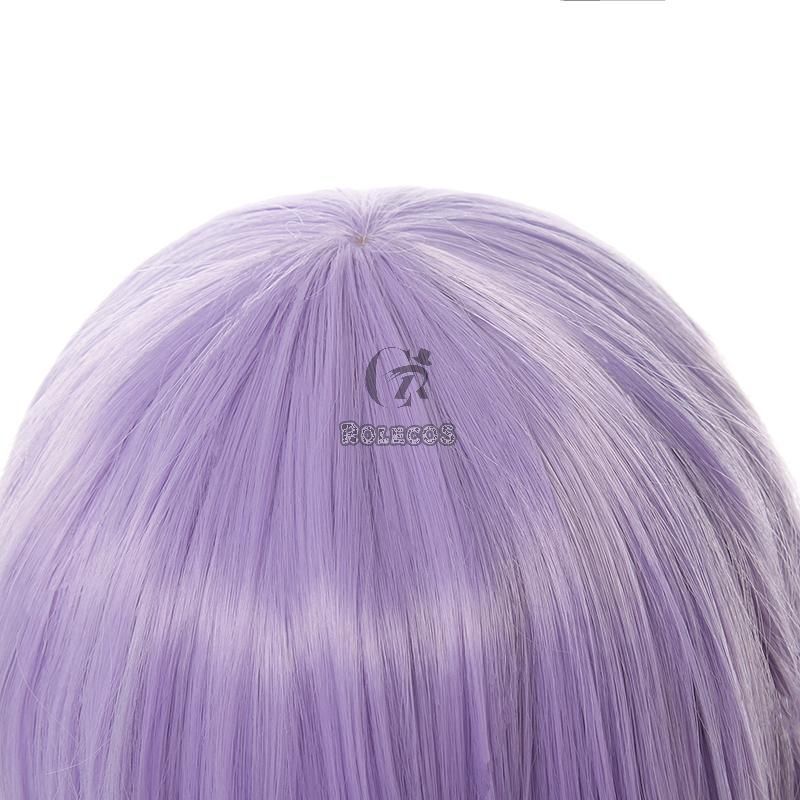Danganronpa Kyouko Kirigiri  Purple Long  Cosplay Wigs 