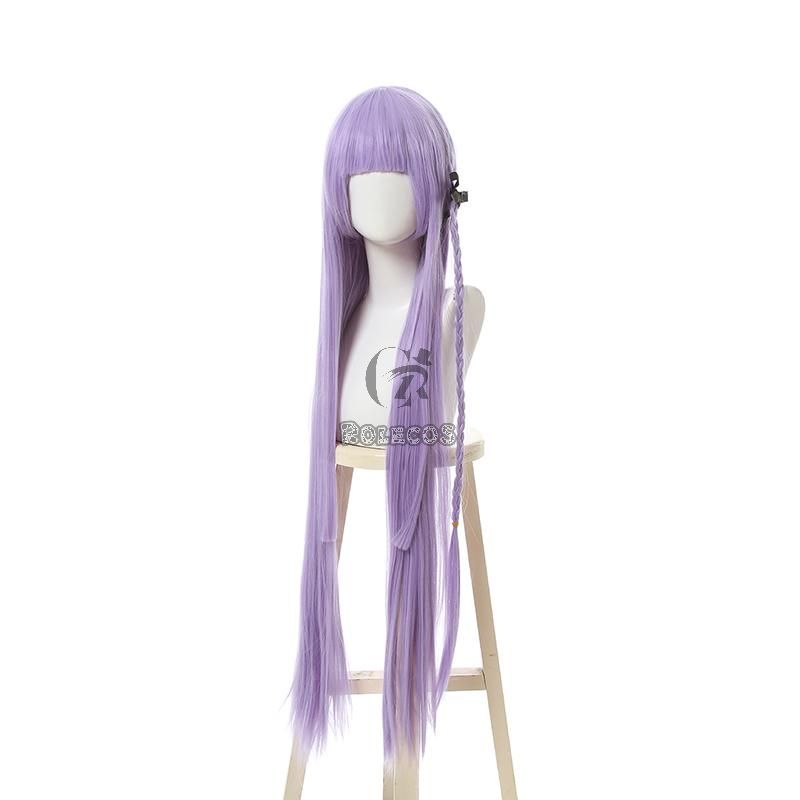 Danganronpa Kyouko Kirigiri  Purple Long  Cosplay Wigs 