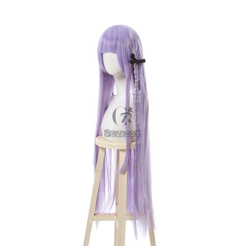 Danganronpa Kyouko Kirigiri  Purple Long  Cosplay Wigs 