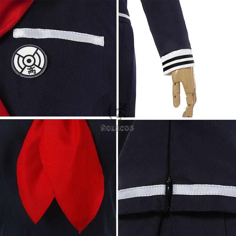 DanganRonpa Toko Hukawa Uniform Cosplay 