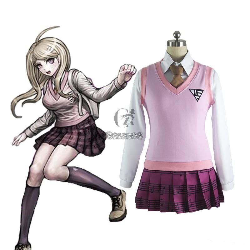 Danganronpa V3 Akamatsu kaede Uniform Cosplay Costume
