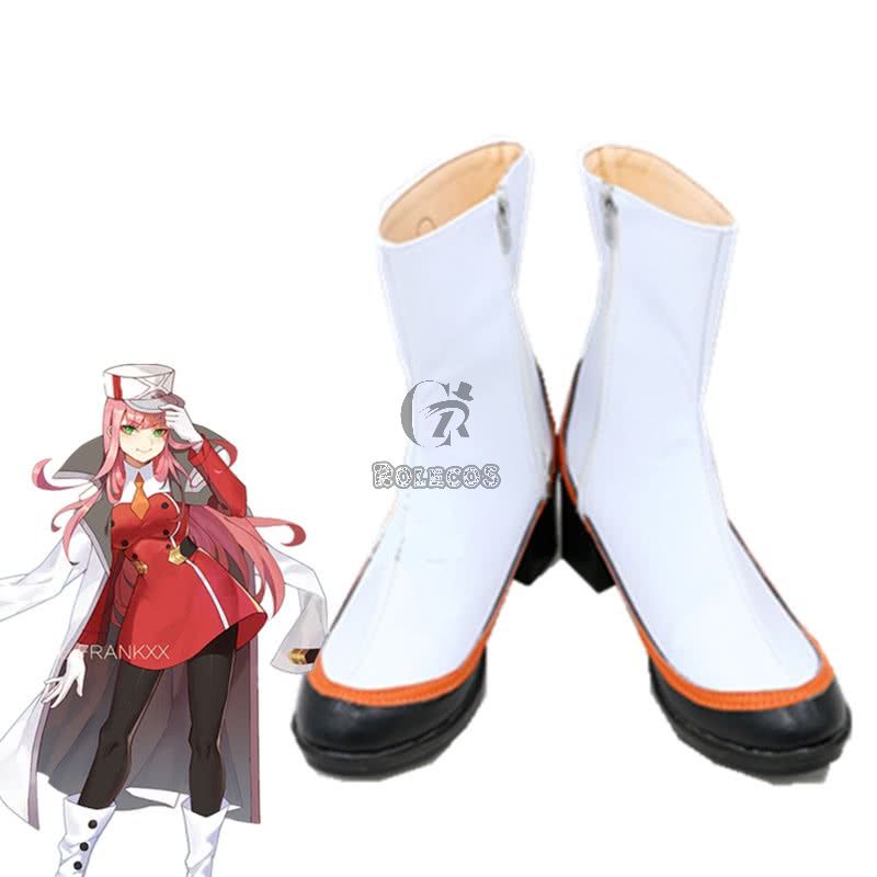 DARLING in the FRANXX Anime Cosplay Costumes 02 Zero Two Boots