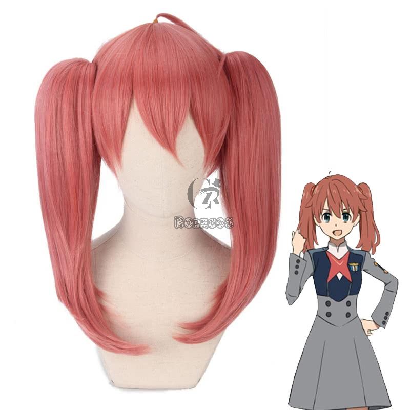 DARLING in the FRANXX Anime Cosplay Pink Miku Wigs