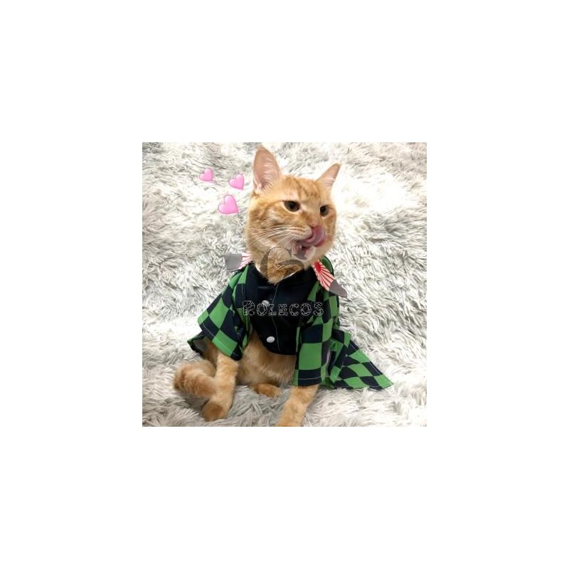 Demon Slayer 5 Style Cat costume Cosplay Costume
