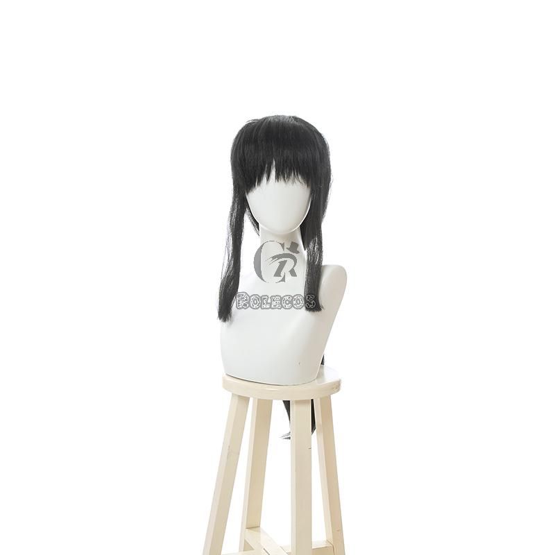 Demon Slayer  Kimetsu no Yaiba Tomioka Giyuu Black Long Cosplay Wigs