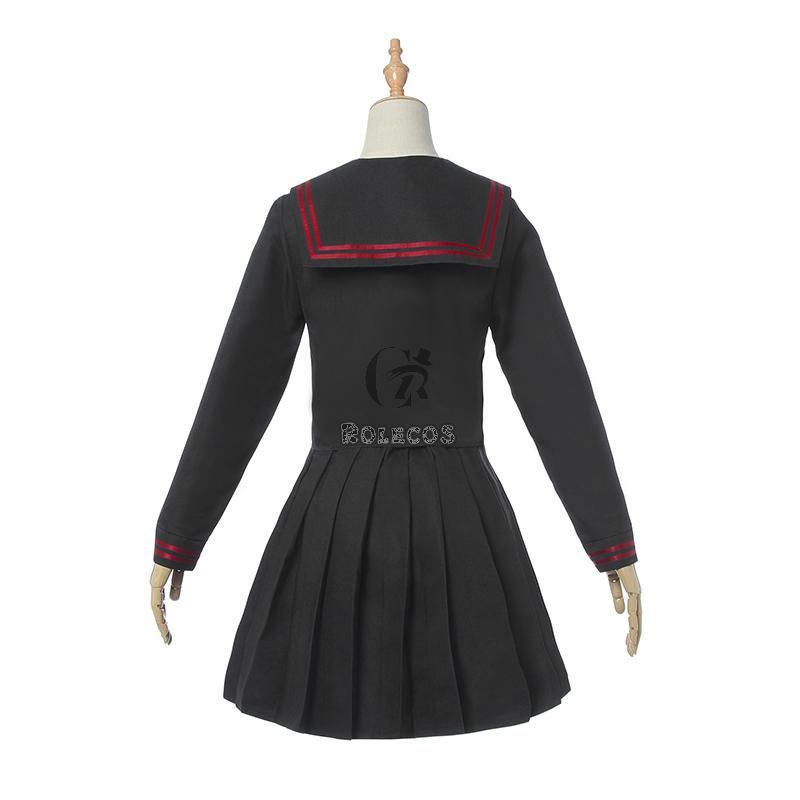 Demon Slayer Nezuko Kamado School Uniform Cosplay Costume