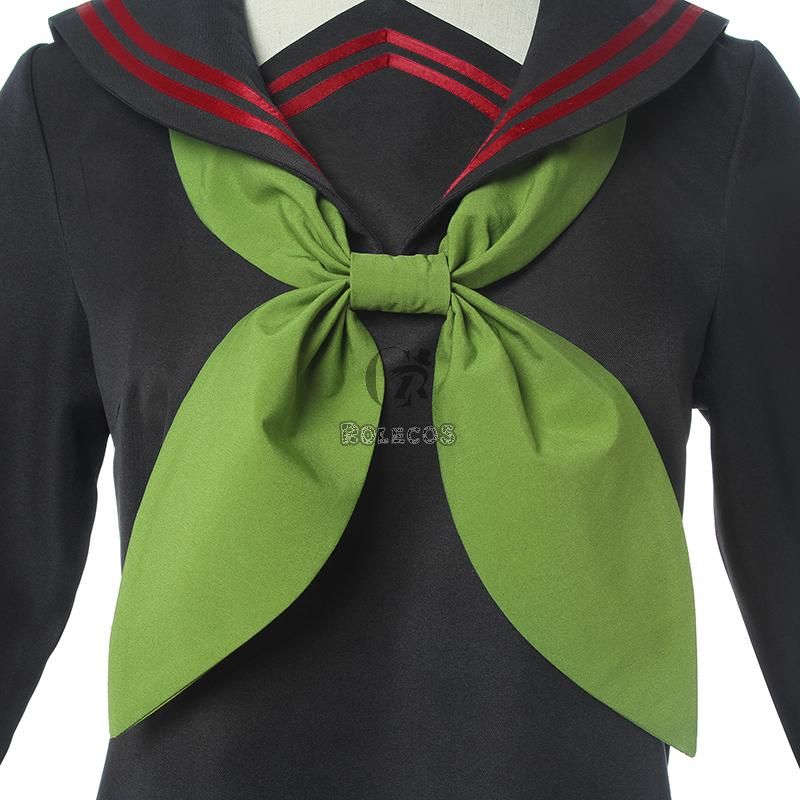 Demon Slayer Nezuko Kamado School Uniform Cosplay Costume