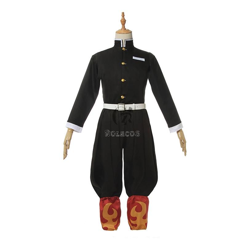 Demon Slayer Rengoku Kyoujurou Male Uniform Cosplay Costume