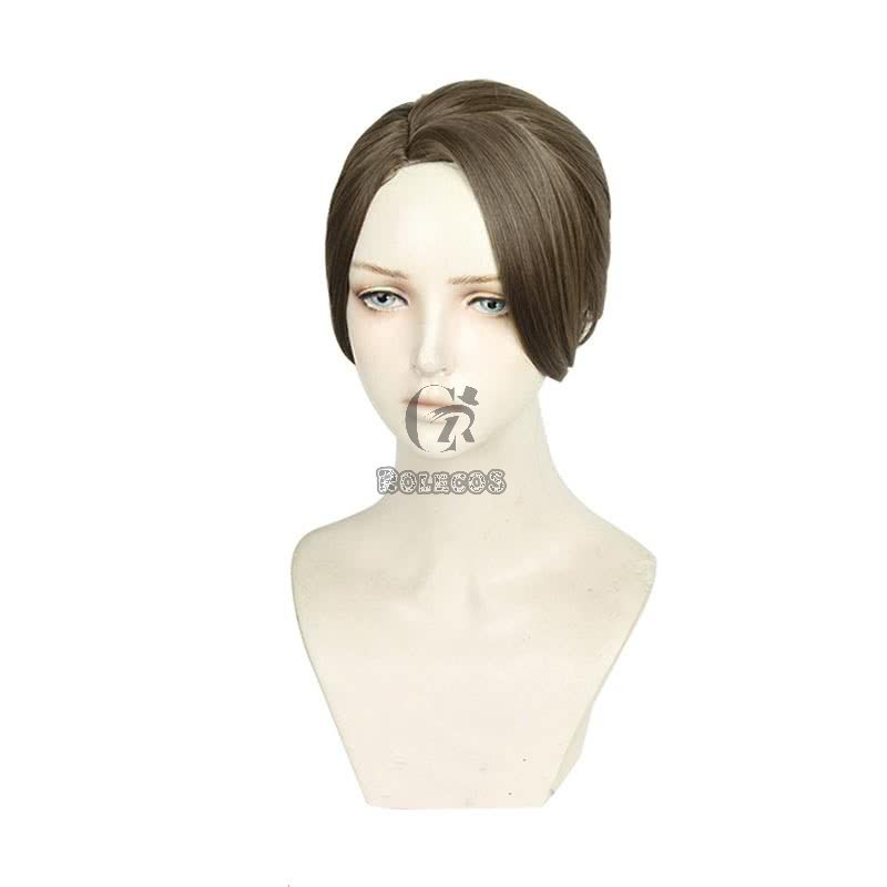 Detroit Become Human AX400 Kara Gold Brown Cosplay Wigs