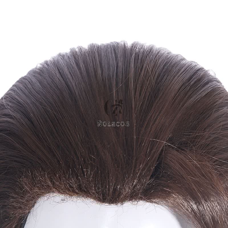 Detroit Become Human RK800 Connor Short Brown Cosplay Wigs