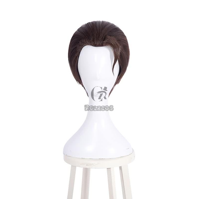 Detroit Become Human RK800 Connor Short Brown Cosplay Wigs