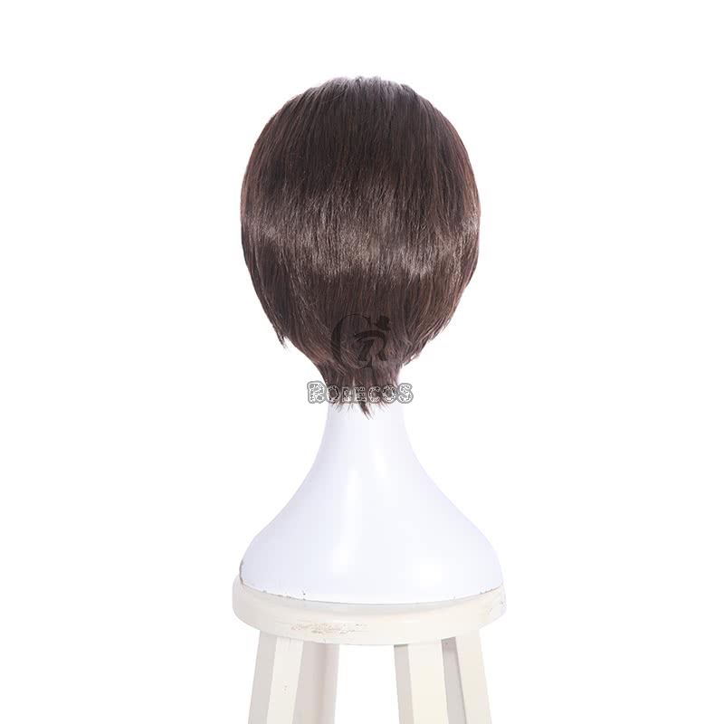 Detroit Become Human RK800 Connor Short Brown Cosplay Wigs