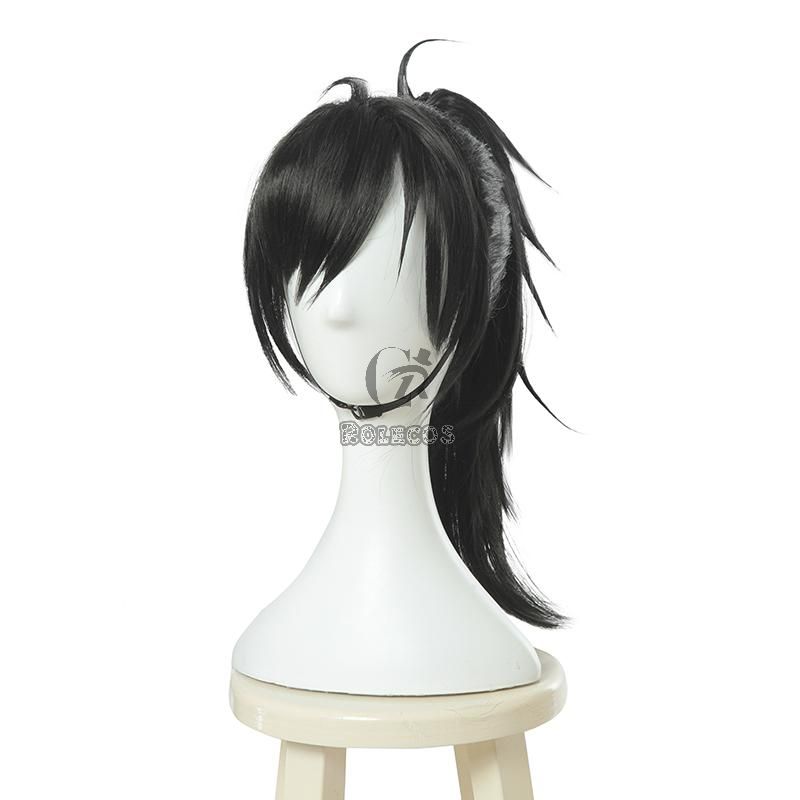 Dororo Hyakkimaru Black Long Cosplay Wigs