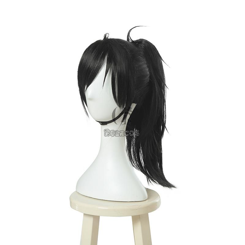 Dororo Hyakkimaru Black Long Cosplay Wigs