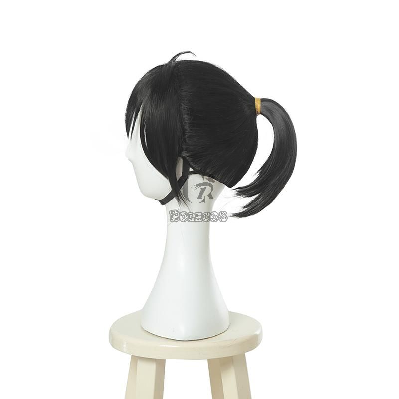 Dororo Hyakkimaru Black Long Cosplay Wigs
