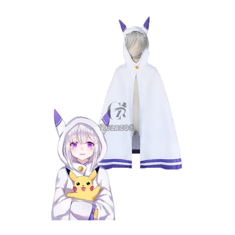 Re: Life in a Different World from Zero Emilia Clock Cosplay Costumes