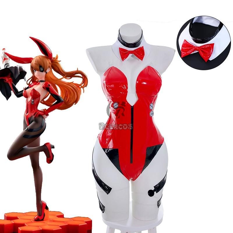 EVA asuka Fanart Bunny Girl Cosplay Costume