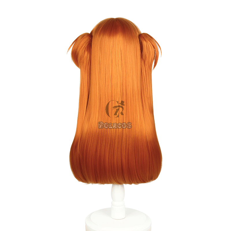 EVA Asuka Langley Soryu Orange Long Cosplay Wigs