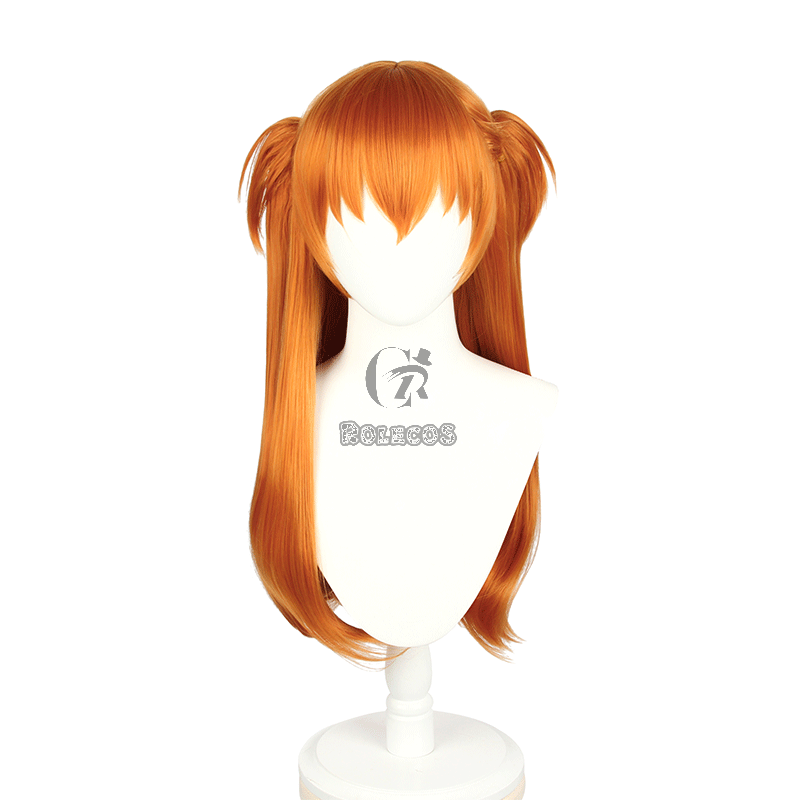 EVA Asuka Langley Soryu Orange Long Cosplay Wigs