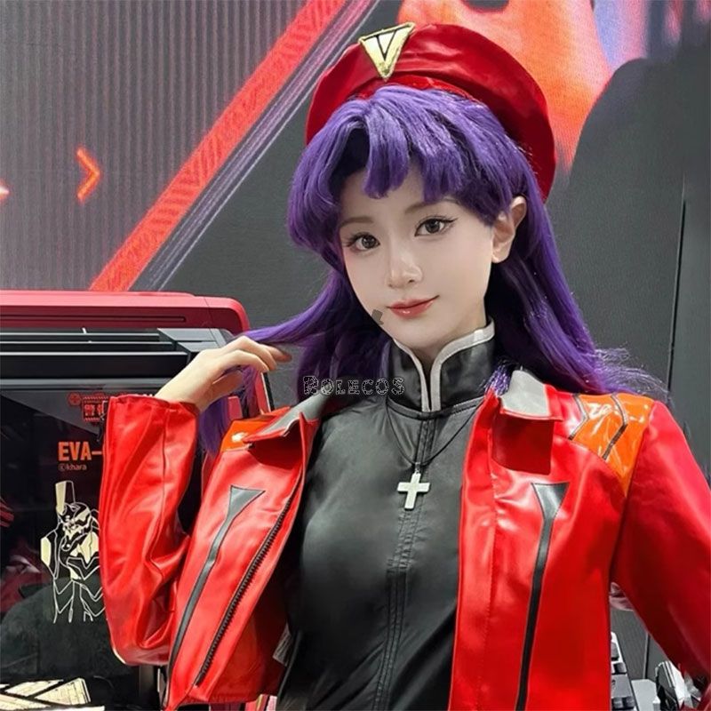 EVA Misato Katsuragi Uniform Cosplay Costume
