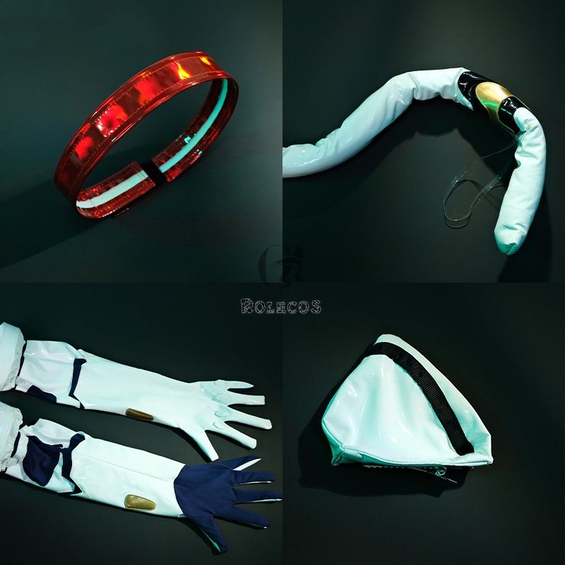 EVA Rei Cat White Cosplay Costume