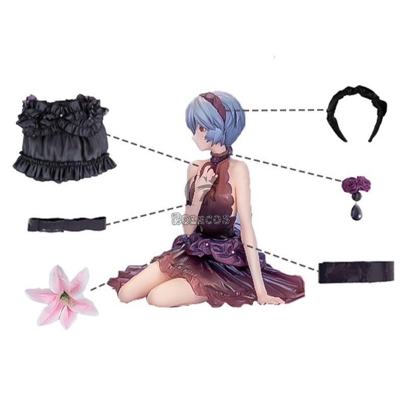 Evangelion EVA Whisper Of Flower Rei Ayanami Cosplay Costume