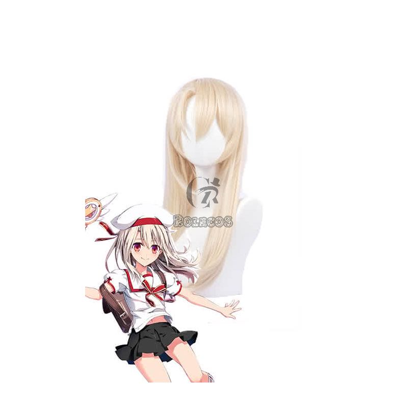 Fate Grand Order Kaleid Liner Illyasviel von Einzbern Cosplay Wigs 