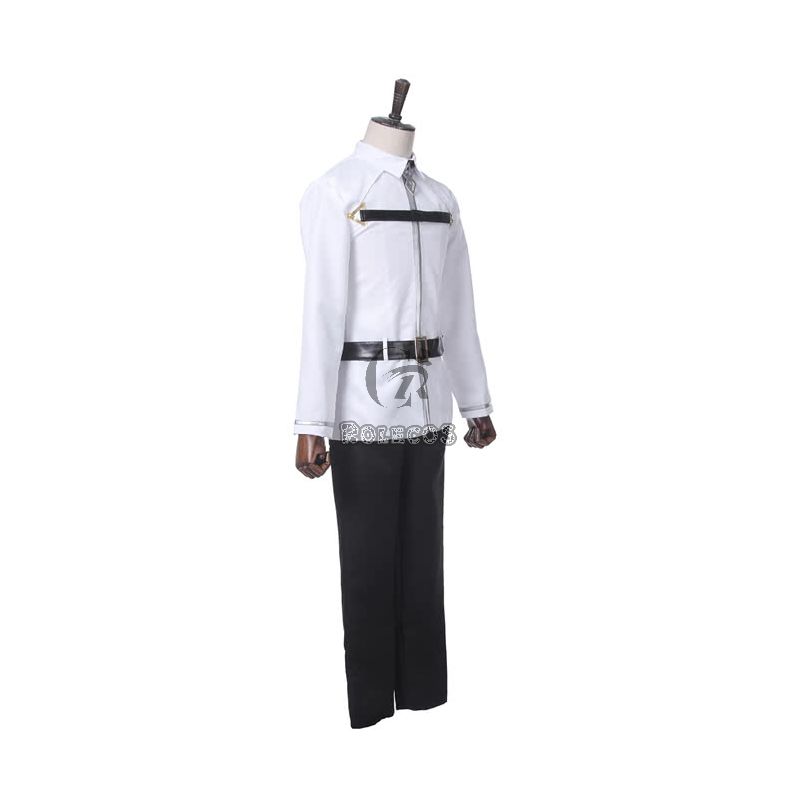Fate Grand Order Ritsuka Fujimaru White Cosplay Costumes