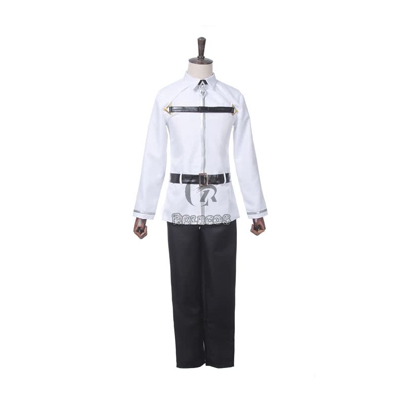 Fate Grand Order Ritsuka Fujimaru White Cosplay Costumes