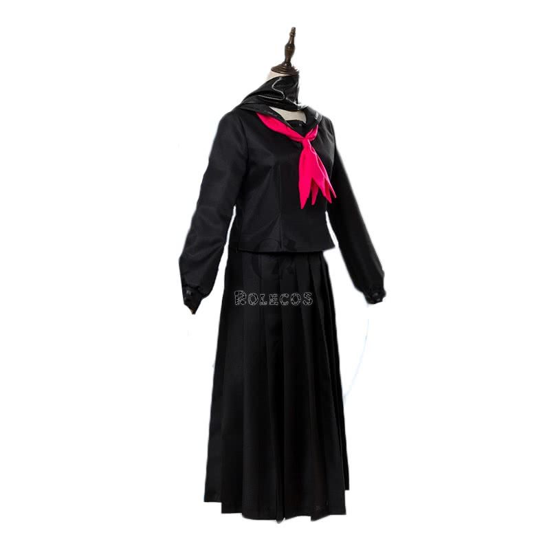 FateGrand Order  Black Student Uniform Cosplay Costume