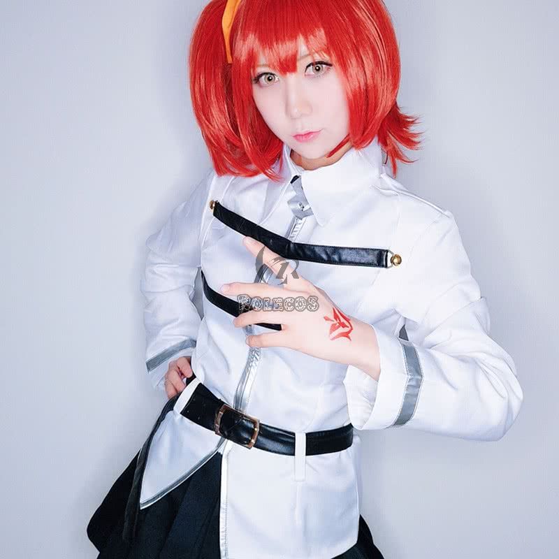 FateGrand Order Grand Master Olgamally Animusphere Black And White Uniform Anime Cosplay Costumes