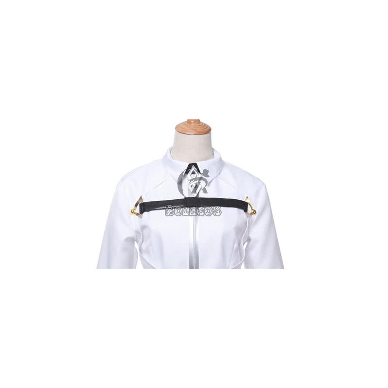 Fate/Grand Order Grand Master Olgamally Animusphere Black And White Uniform Anime Cosplay Costumes