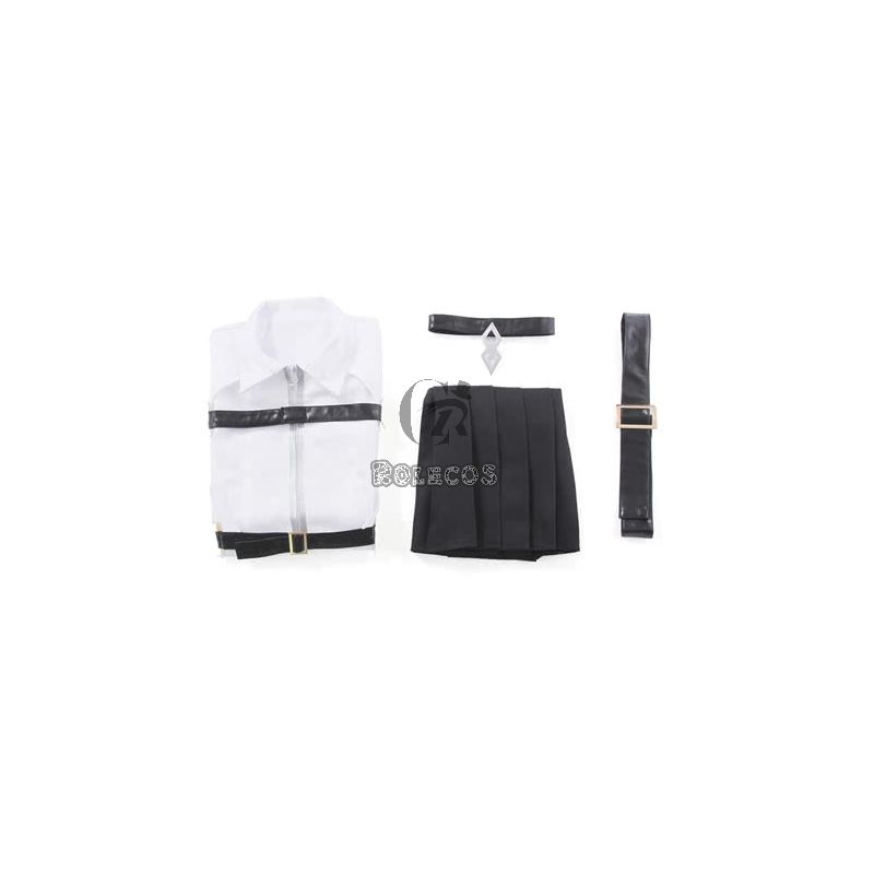 Fate/Grand Order Grand Master Olgamally Animusphere Black And White Uniform Anime Cosplay Costumes