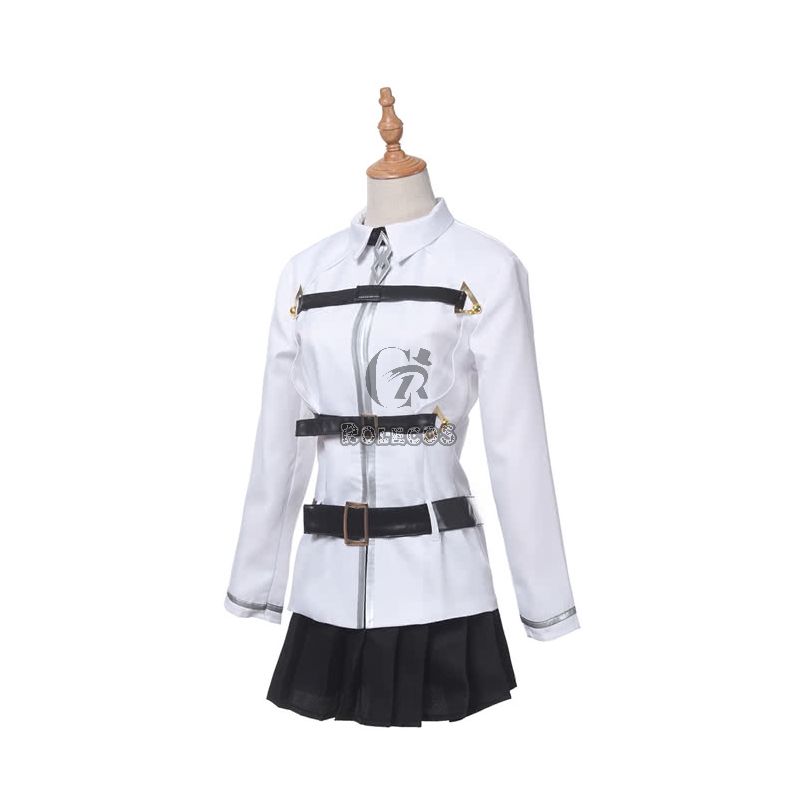 Fate/Grand Order Grand Master Olgamally Animusphere Black And White Uniform Anime Cosplay Costumes