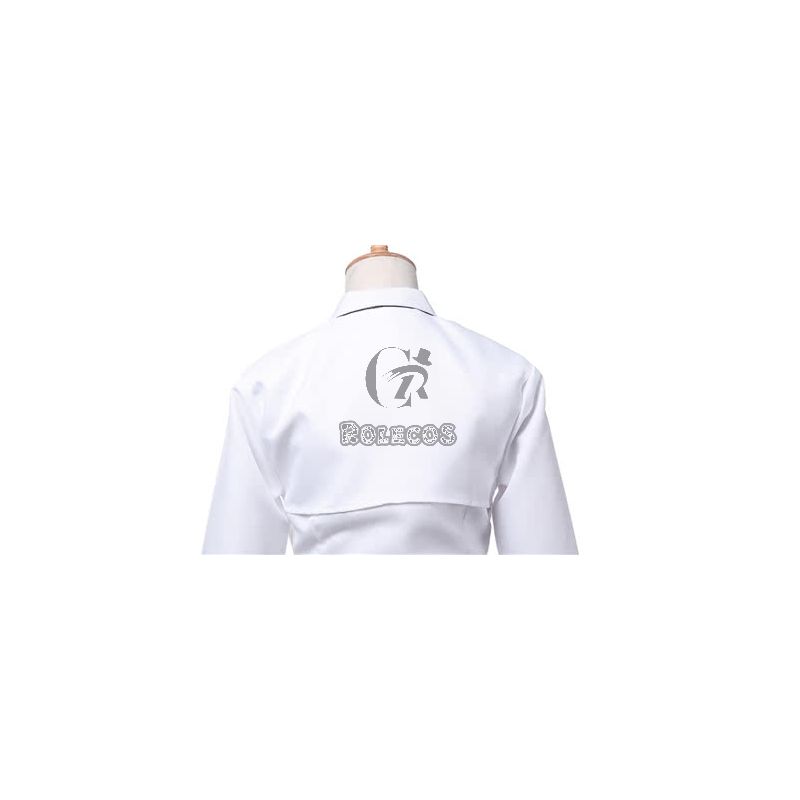 Fate/Grand Order Grand Master Olgamally Animusphere Black And White Uniform Anime Cosplay Costumes