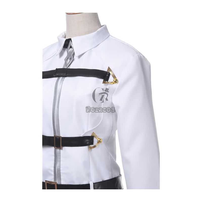 Fate/Grand Order Grand Master Olgamally Animusphere Black And White Uniform Anime Cosplay Costumes