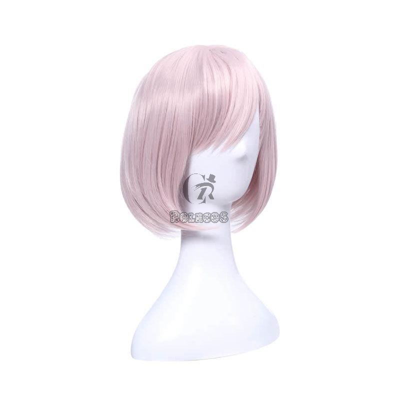 Short Pink Anime Cosplay Wigs