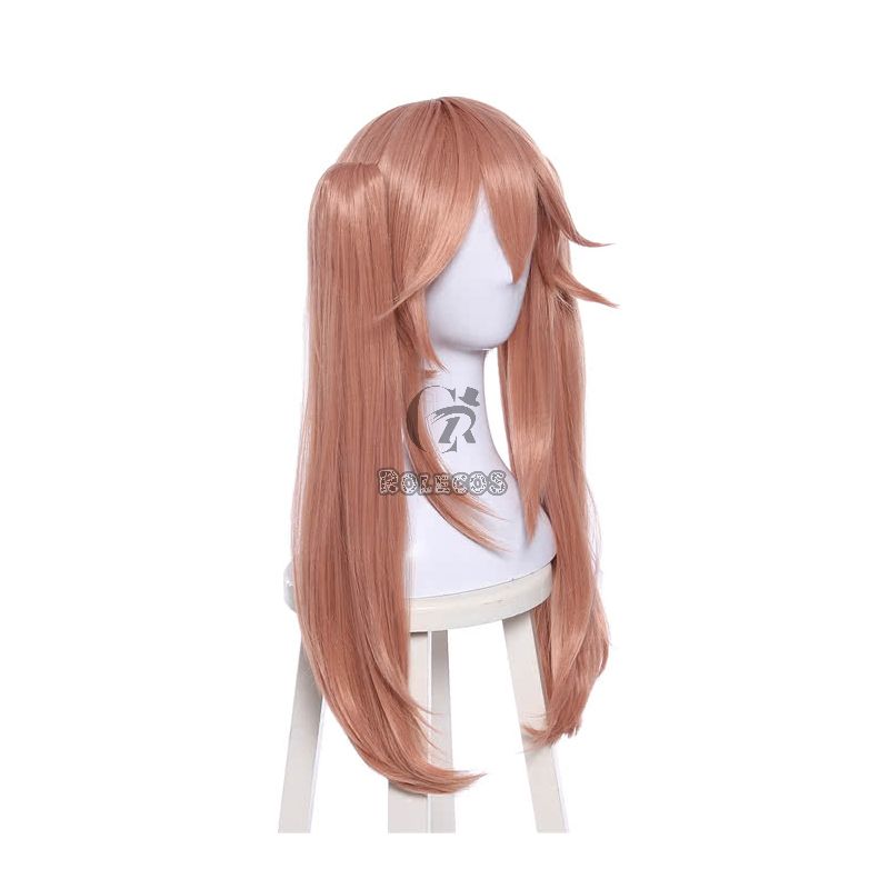 Fate/Grand Order Tamamo-no-Mae Long Peach  Synthetic Anime Cosplay Wigs