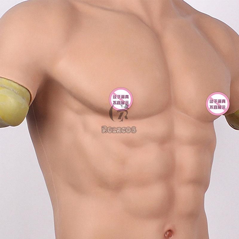 Female To Male Silicone Pectoral Muscles Cosplay Abs 