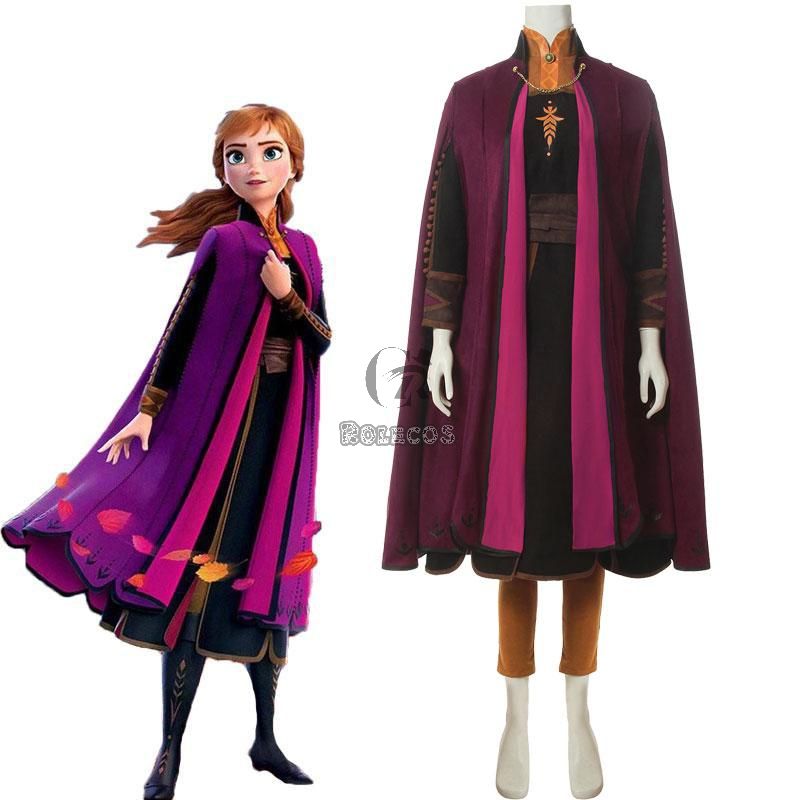Film Anna Cosplay Costume 