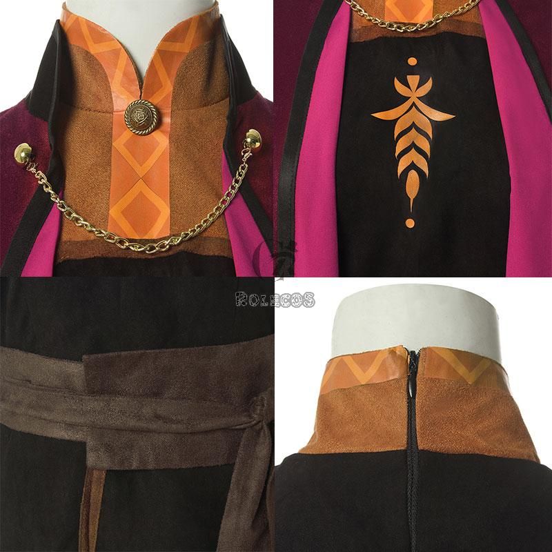 Film Anna Cosplay Costume 