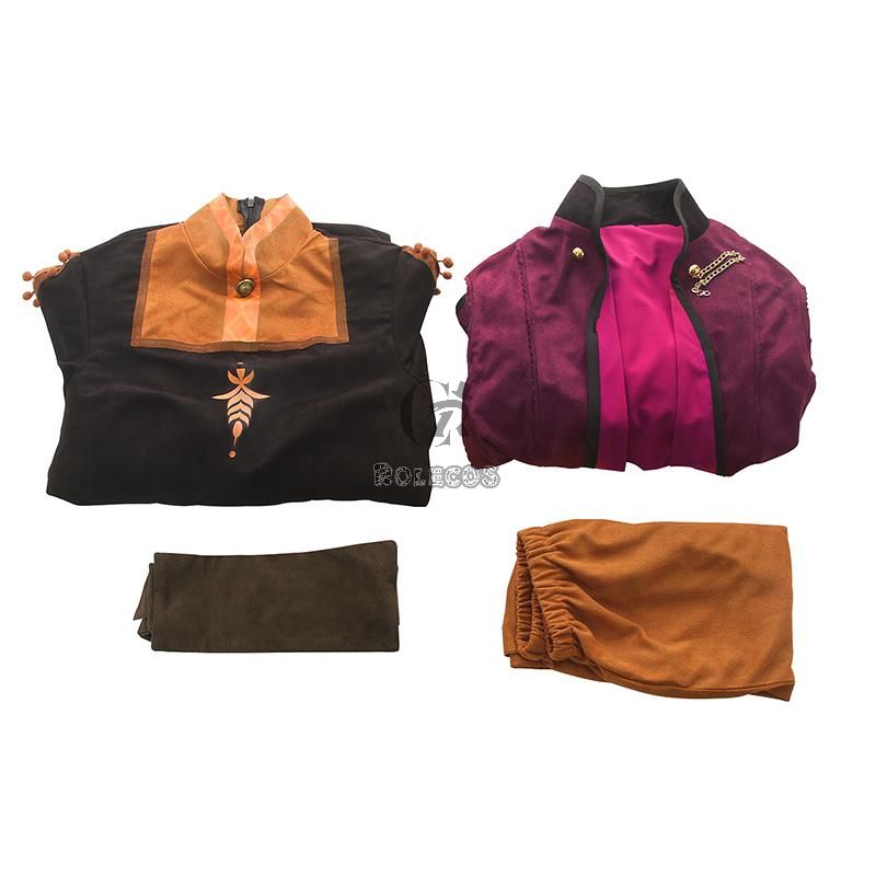Film Anna Cosplay Costume 
