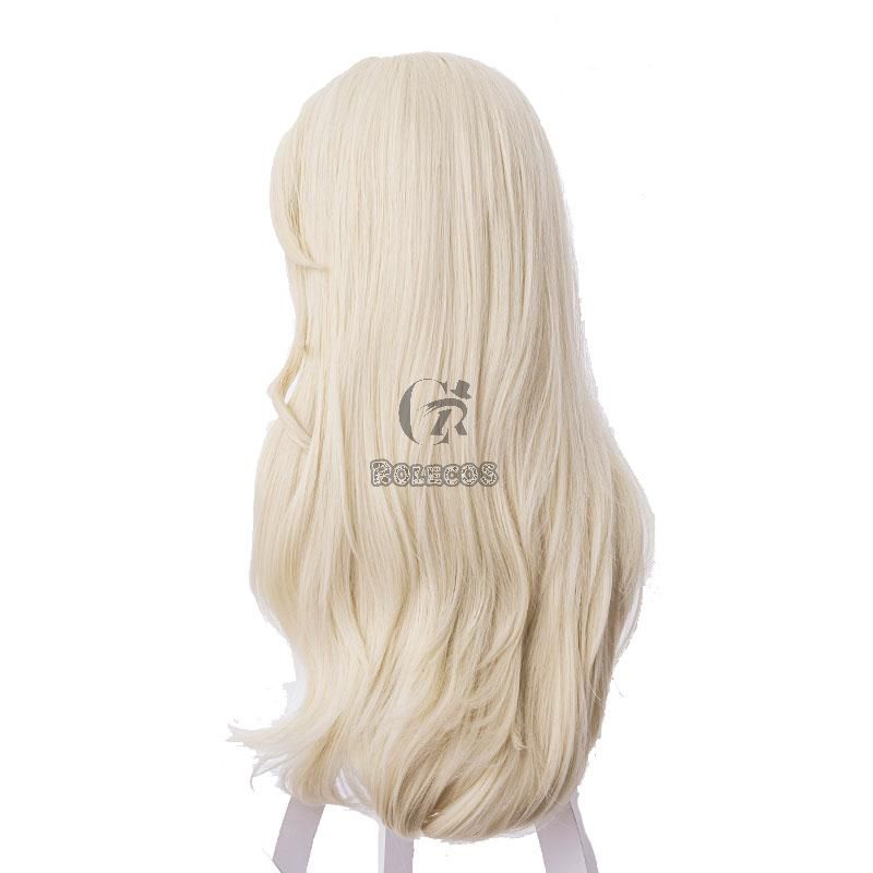 Film Elsa Blonde Long Cosplay Wigs