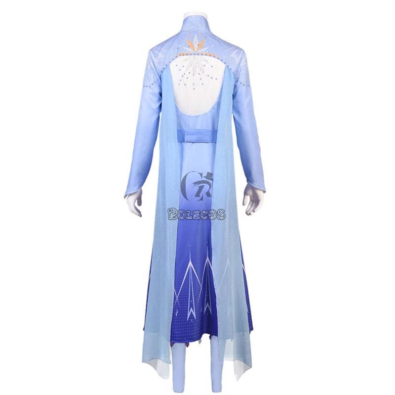 Film Elsa Cosplay Costume 