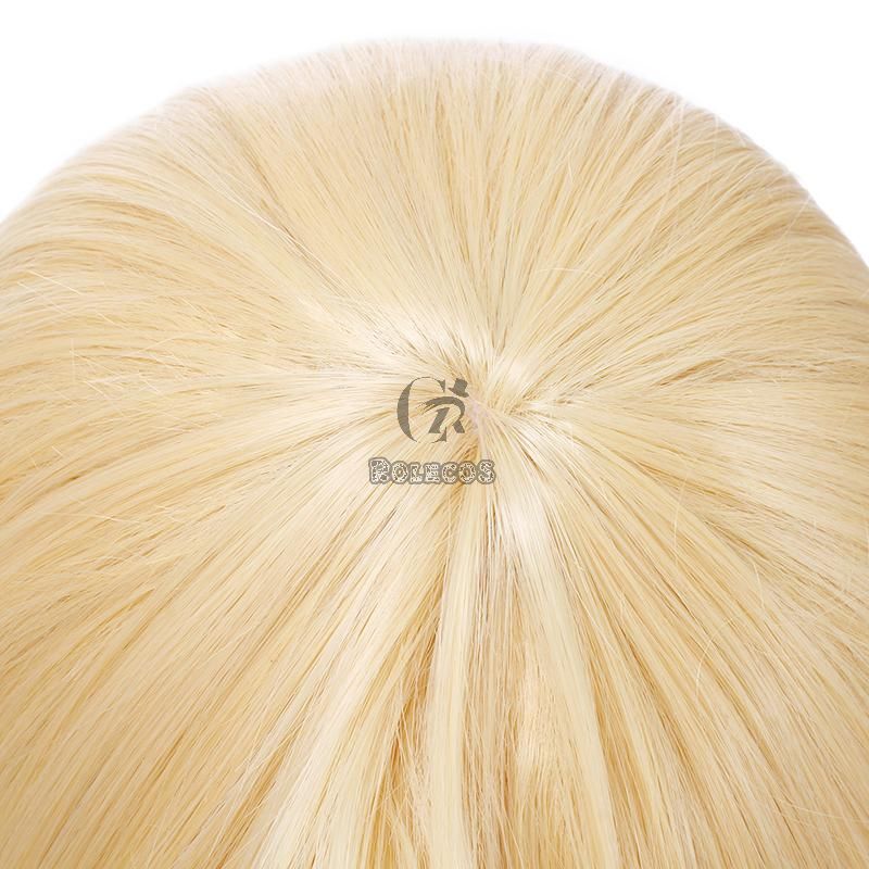 Fire Force Iris Blonde Medium Length Cosplay Wigs