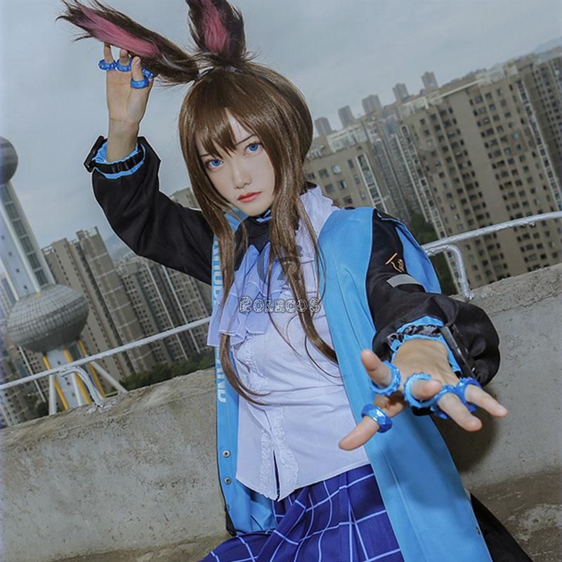 Game Arknights Amiya Cosplay Costume