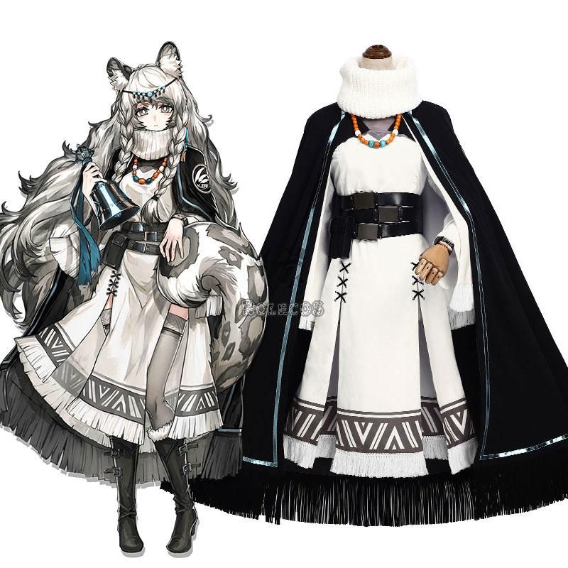 Game Arknights Kjerag Cosplay Costume