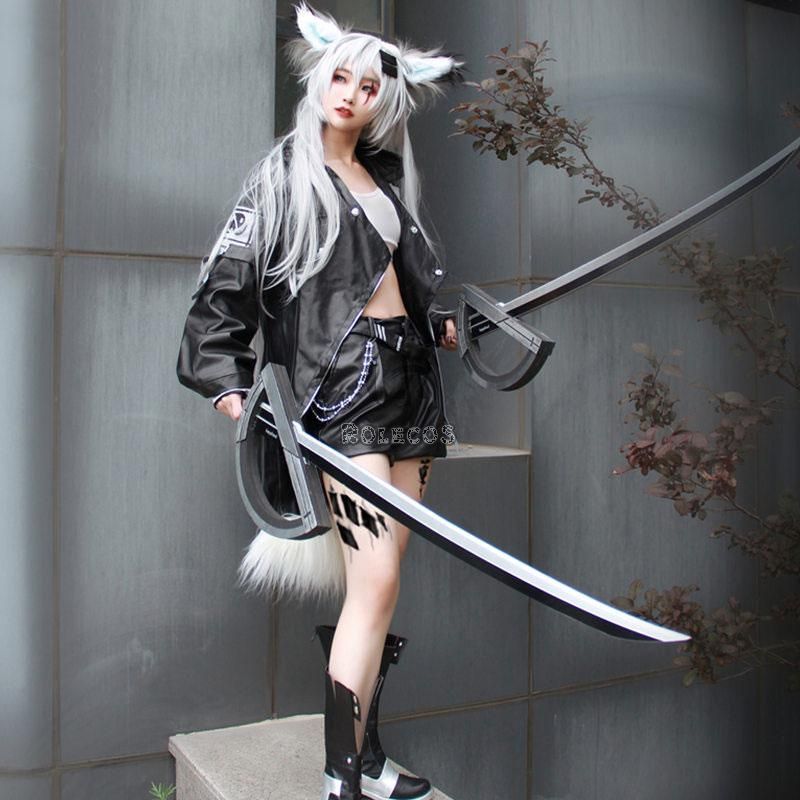 Game Arknights Lappland Cosplay Costume
